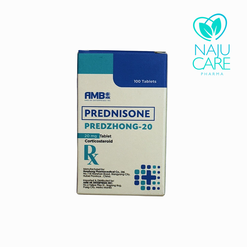 Prednisone Predzhong-20 20mg Tablet 1 BOX