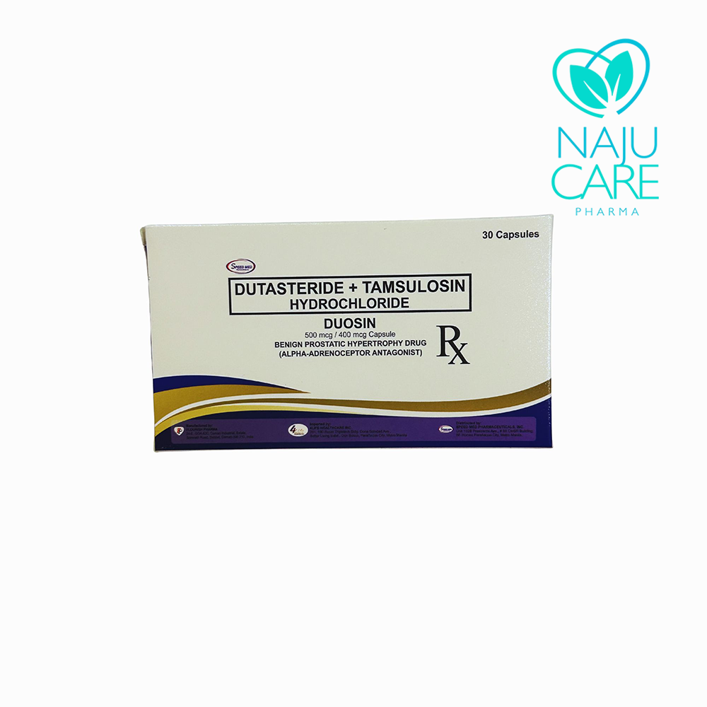 Dutasteride+Tamsulosin DUOSIN 500/400mcg Cap 1 BOX