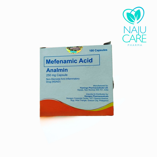 Mefenamic Acid ANALMIN 250mg Capsule 1 BOX