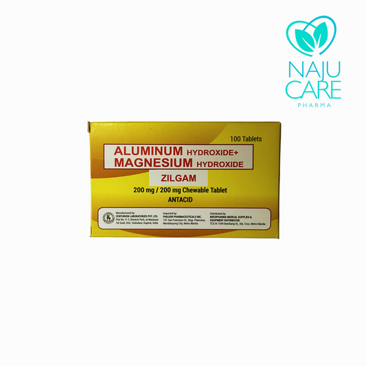 Antacid Zilgam 200mg Tablet 1 BOX