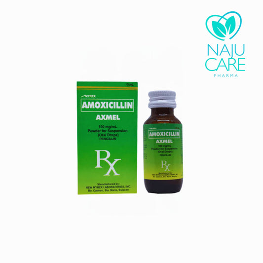 Amoxicillin AXMEL 100mg/10ml Drops 1 BOX