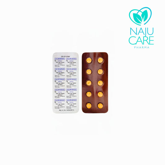 Allopurinol URISOL 100mg Tablet 1 BOX