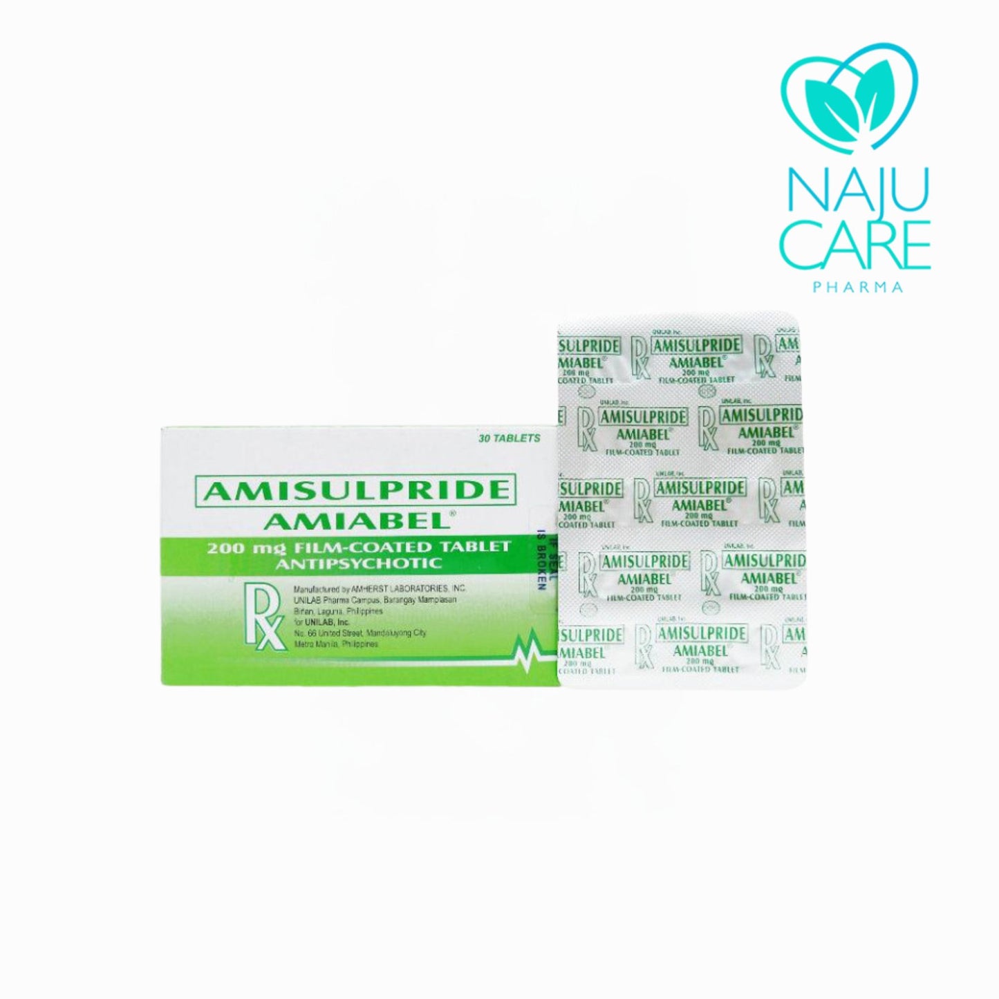 AMISULPRIDE 200mg/Tab (Amiabel)
