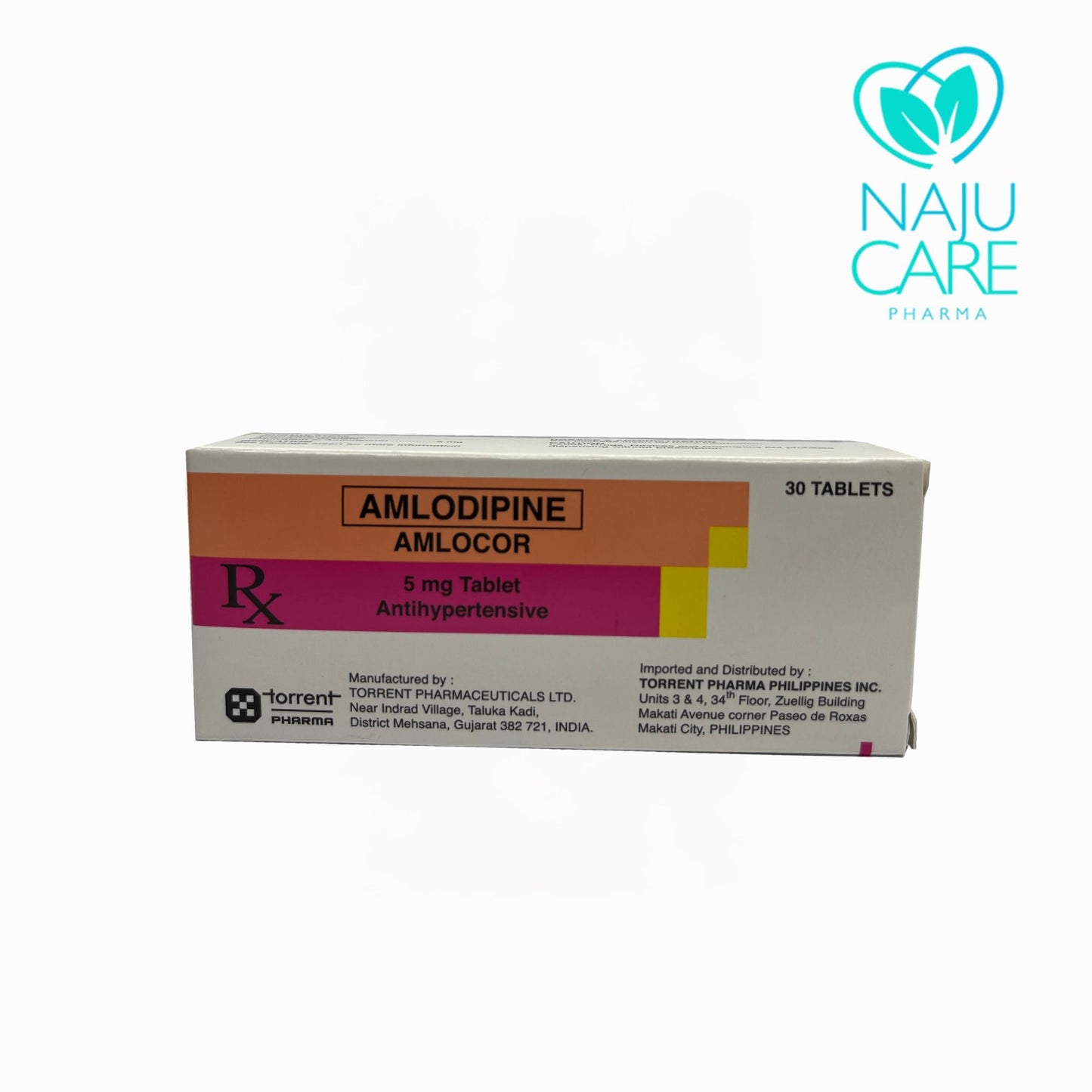 AMLODIPINE 5mg Tablet (AMLOCOR)