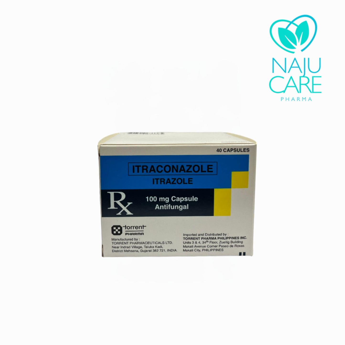 ITRACONAZOLE 100MG CAPSULE (ITRAZOLE) 40 CAPSULES