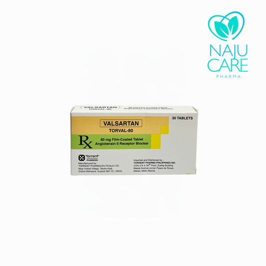 VALSARTAN 80MG FILM-COATED TABLET (TORVAL-80)