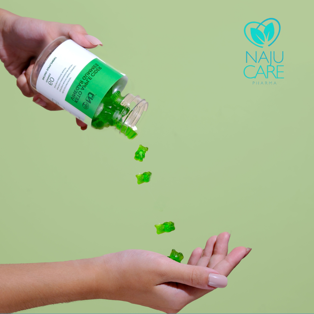 NAJU Keto + ACV Gummies – Apple Cider Vinegar Goodness in Every Bite
