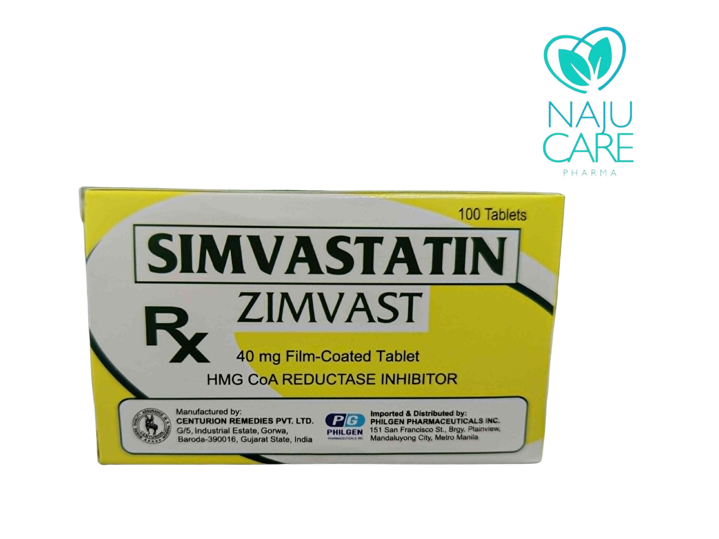 SIMVASTATIN 40mg/FILM-COATED TABLET (Zimvast)