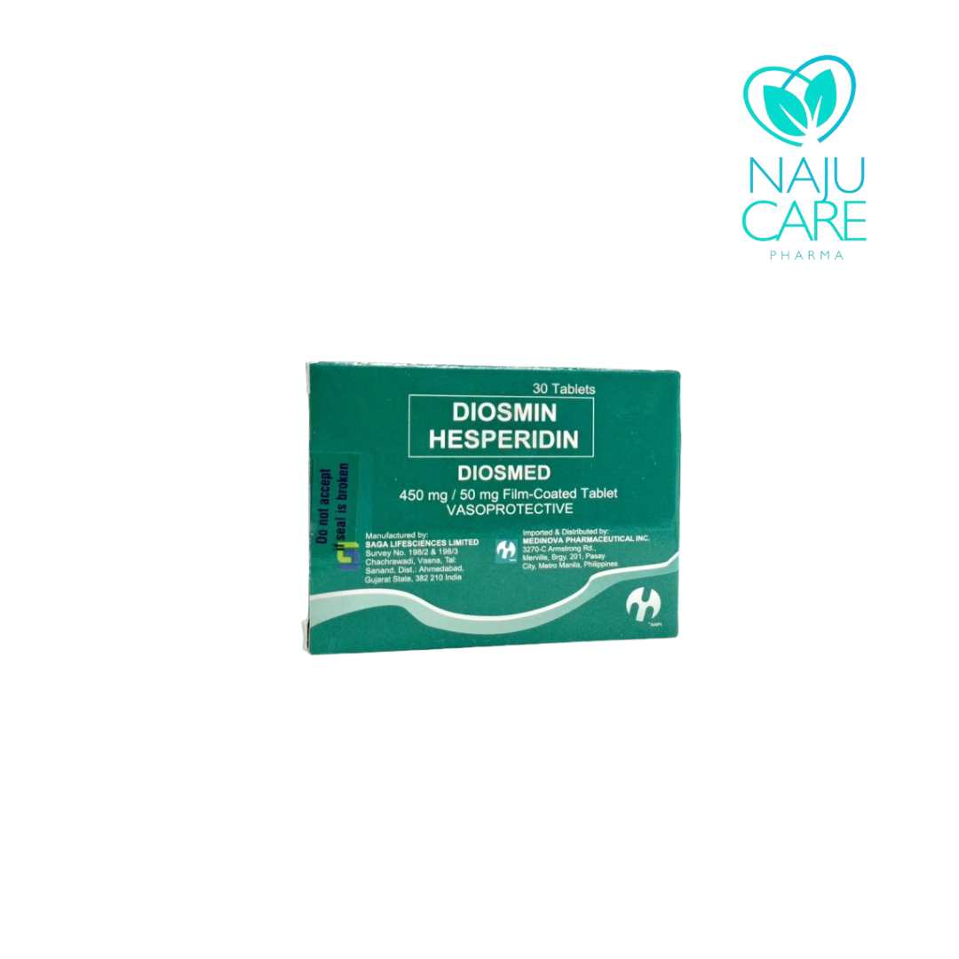 DIOSMIN HESPERIDIN 450mg/50mg (DIOSMED)