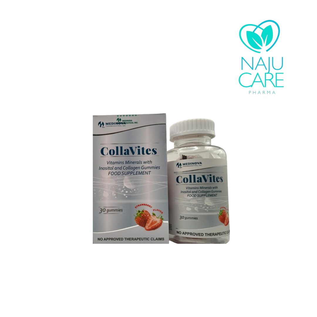 COLLAVITES Vitamins and MInerals with Inositol and Collagen GUMMIES
