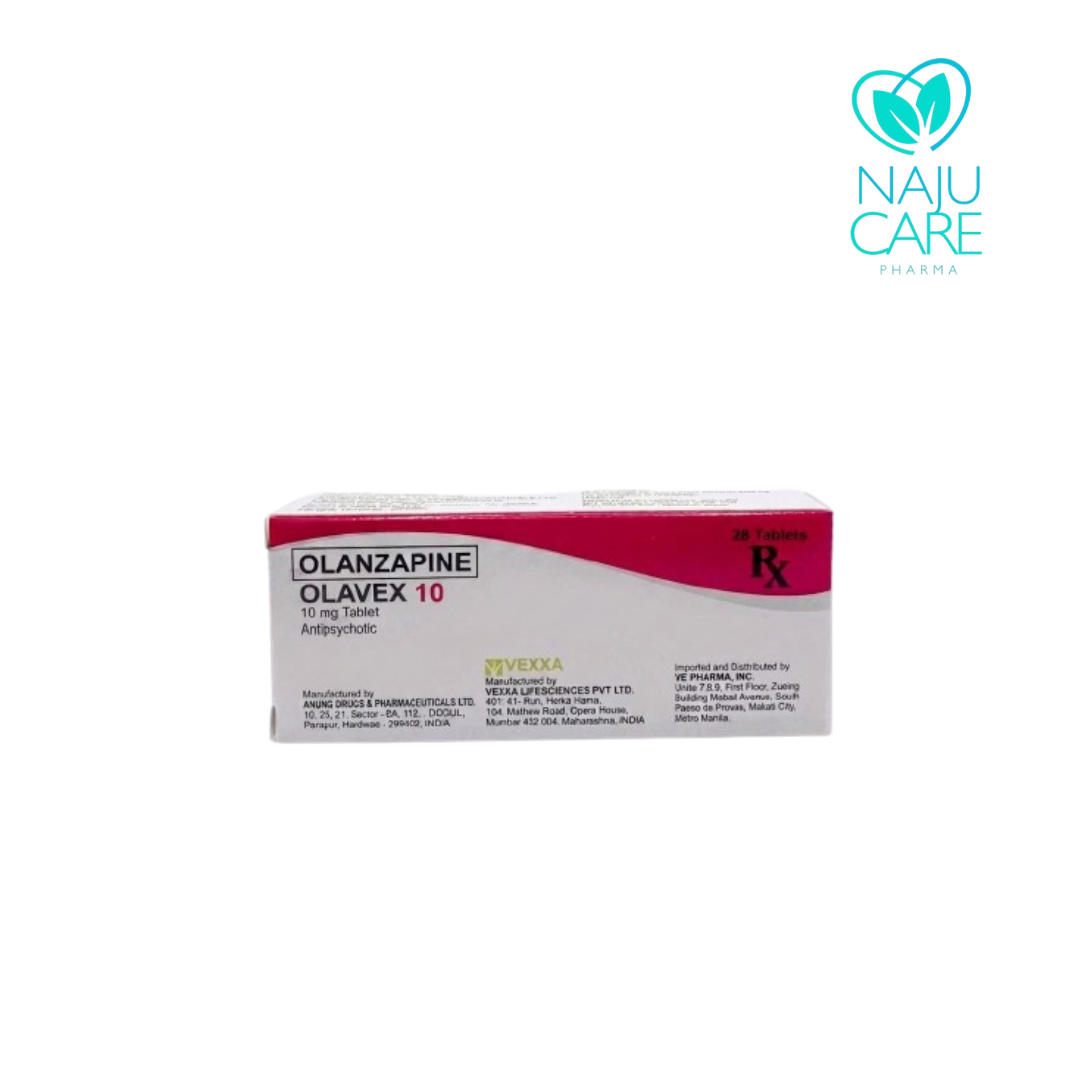OLANZAPINE 10mg/tab (Olavex-10)