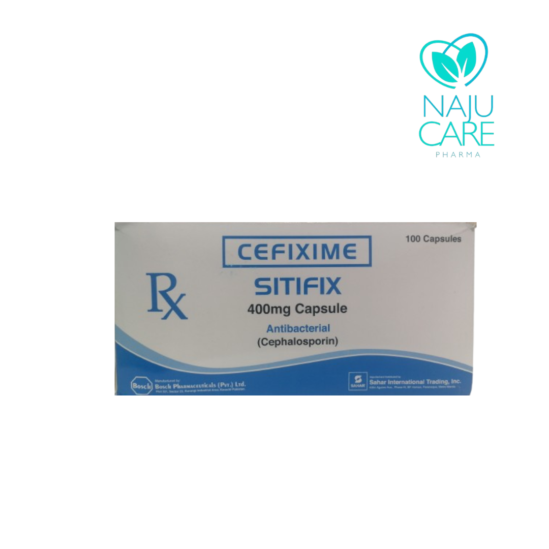 CEFIXIME 400mg/Cap (Sitifix)