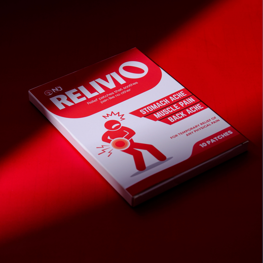 NAJU Relivio Comfort Patches – Soothing Warmth for Everyday Ease