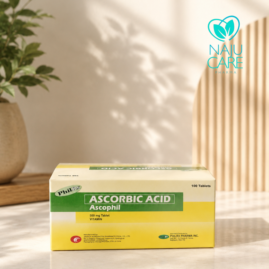 ASCORBIC ACID 500mg/Tab (Ascophil)