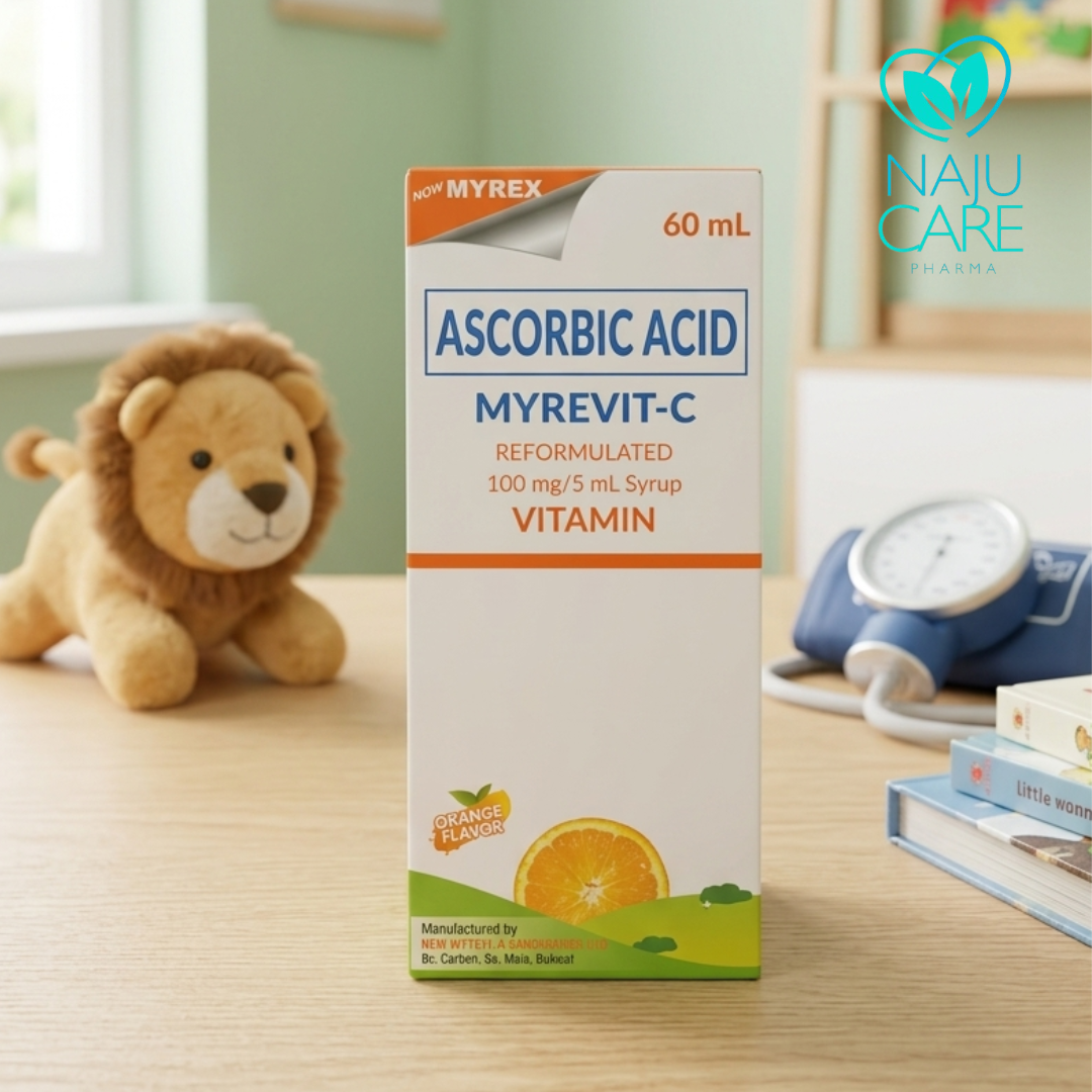 ASCORBIC ACID 100mg/60ml Syrup (Myrevit-C)