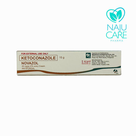 Ketoconazole Novazol 20mg/g (2% w/w) Cream 1 BOX