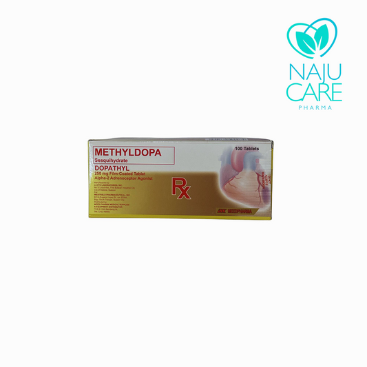 Methyldopa Dopathyl 250mg Tablet 1 BOX