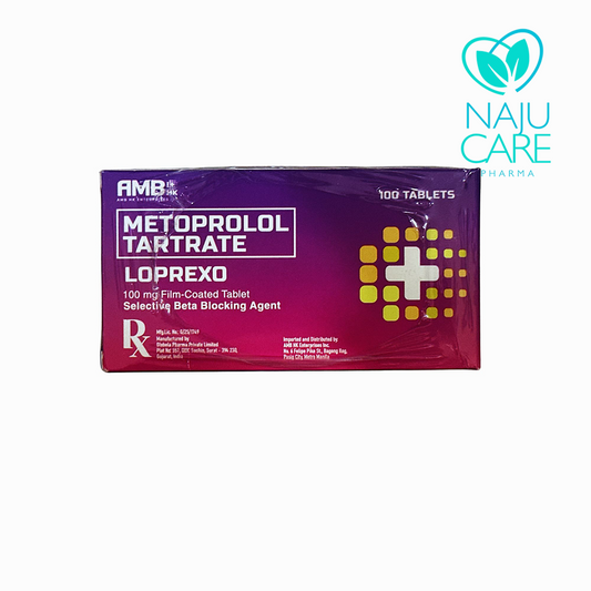 Metoprolol Loprexo 100mg Tablet 1 BOX