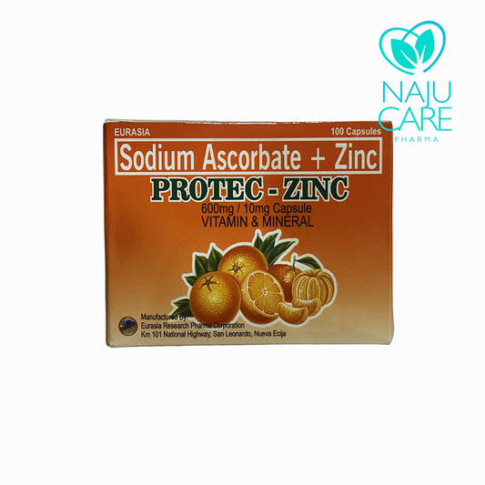 Sodium Ascorbate+Zinc PROTEC ZINC Capsule 1 BOX