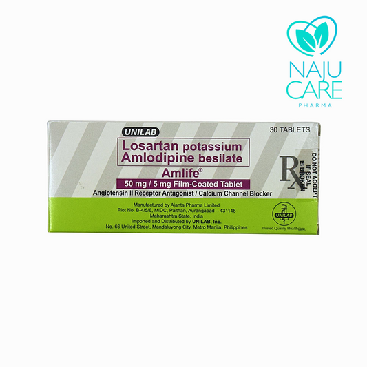 Amlodipine + Losartan Amlife 50mg