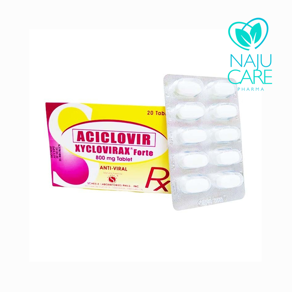ACICLOVIR 800mg/Tablet (Xyclovirax)