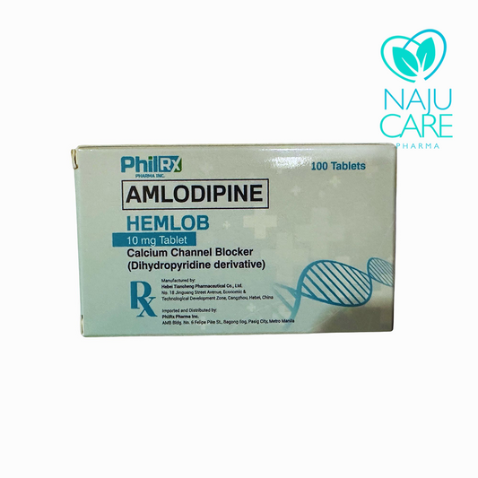 Amlodipine Hemlob 10mg Tablet 1 BOX
