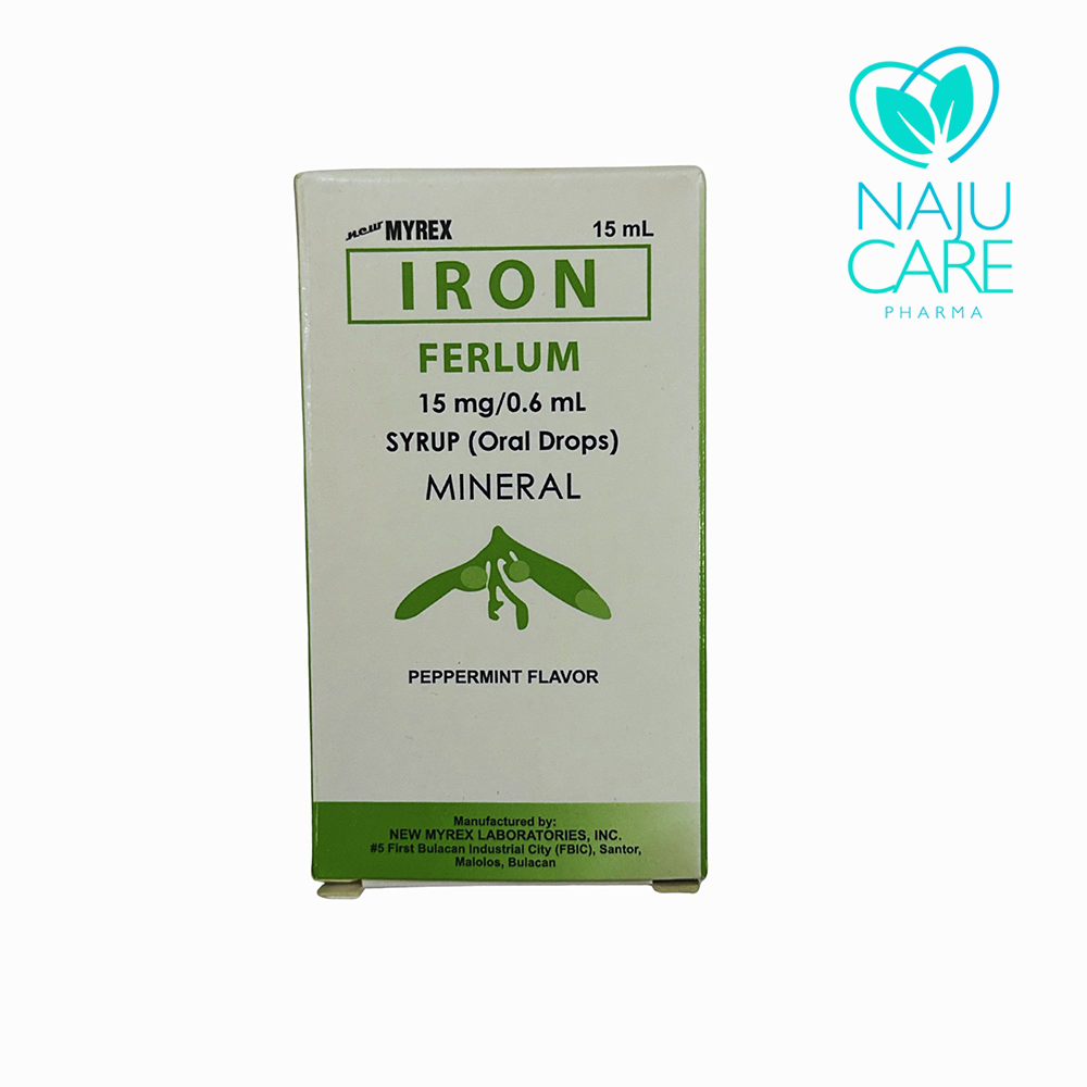 Ferrous Sulfate Ferlum 75mg/15ml Drops 1 BOX