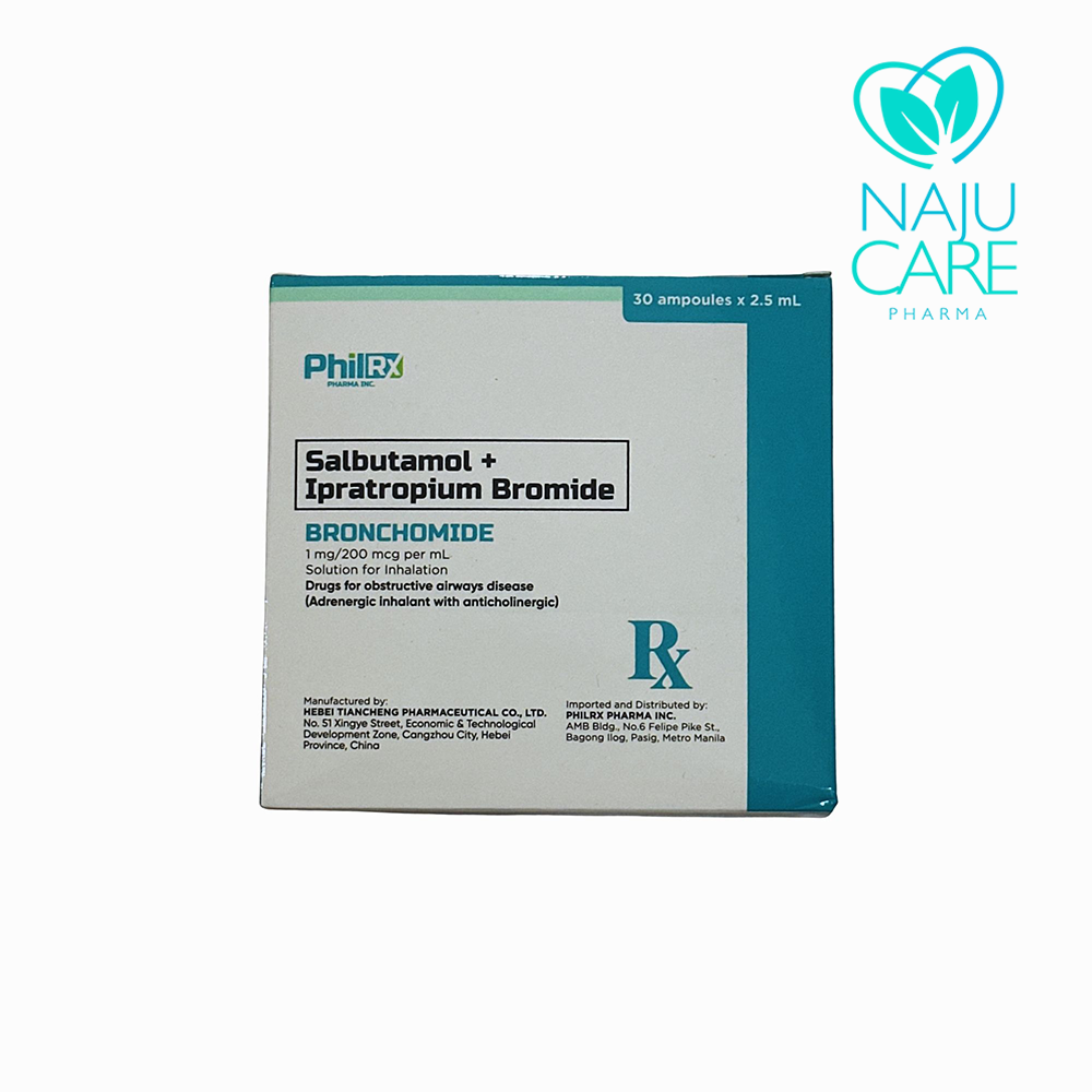 SALBUTAMOL+IPRATROPIUM nebules (Bronchomide)