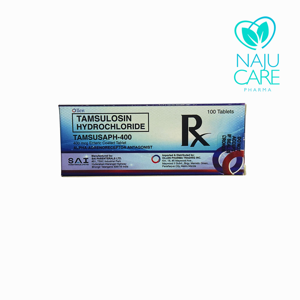 Tamsulosin HCl Tamsusaph 400mcg Tablet 1 BOX