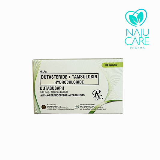 Dutasteride+Tamsulosin DUTASUSAPH 500/400mcg Cap 1 BOX