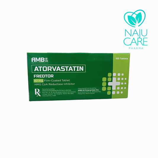 Atorvastatin Fredtor 80mg Tablet 1 BOX