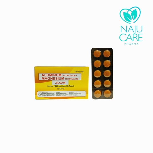 Antacid Zilgam 200mg Tablet 1 BOX