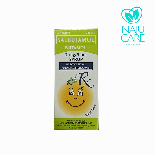 Salbutamol BUTAMOL 2mg Syrup 1 BOX