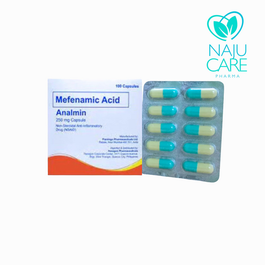 Mefenamic Acid ANALMIN 250mg Capsule 1 BOX