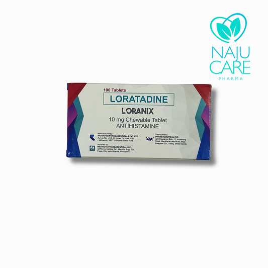 Loratadine Loranix 10mg Chewable Tablet 1 BOX