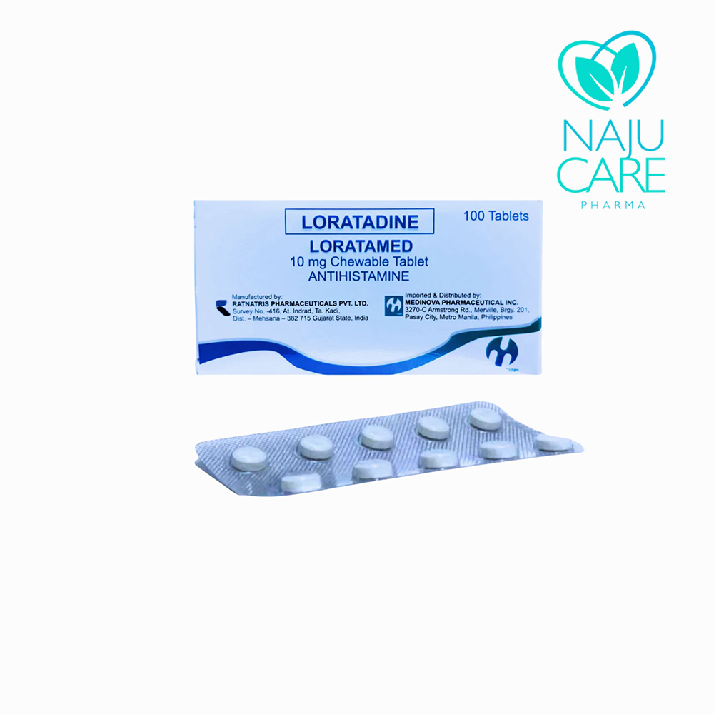Loratadine Loratamed 10mg Chewable Tablet 1 BOX
