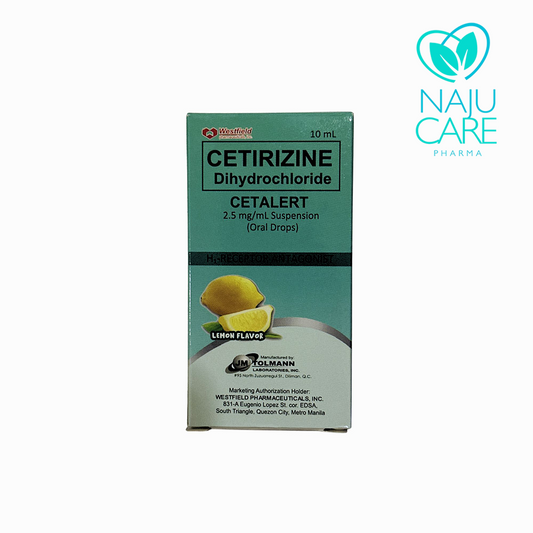 Cetirizine Cetalert 2.5mg/ml Drops 1 BOX