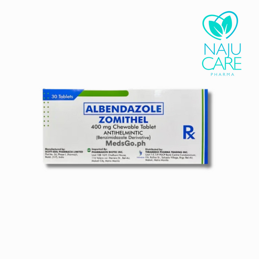 Albendazole Zomithel 400mg Tablet 1 BOX