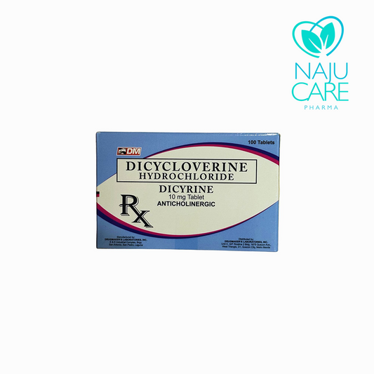Dicycloverine DICYRINE 10mg Tablet 1 BOX