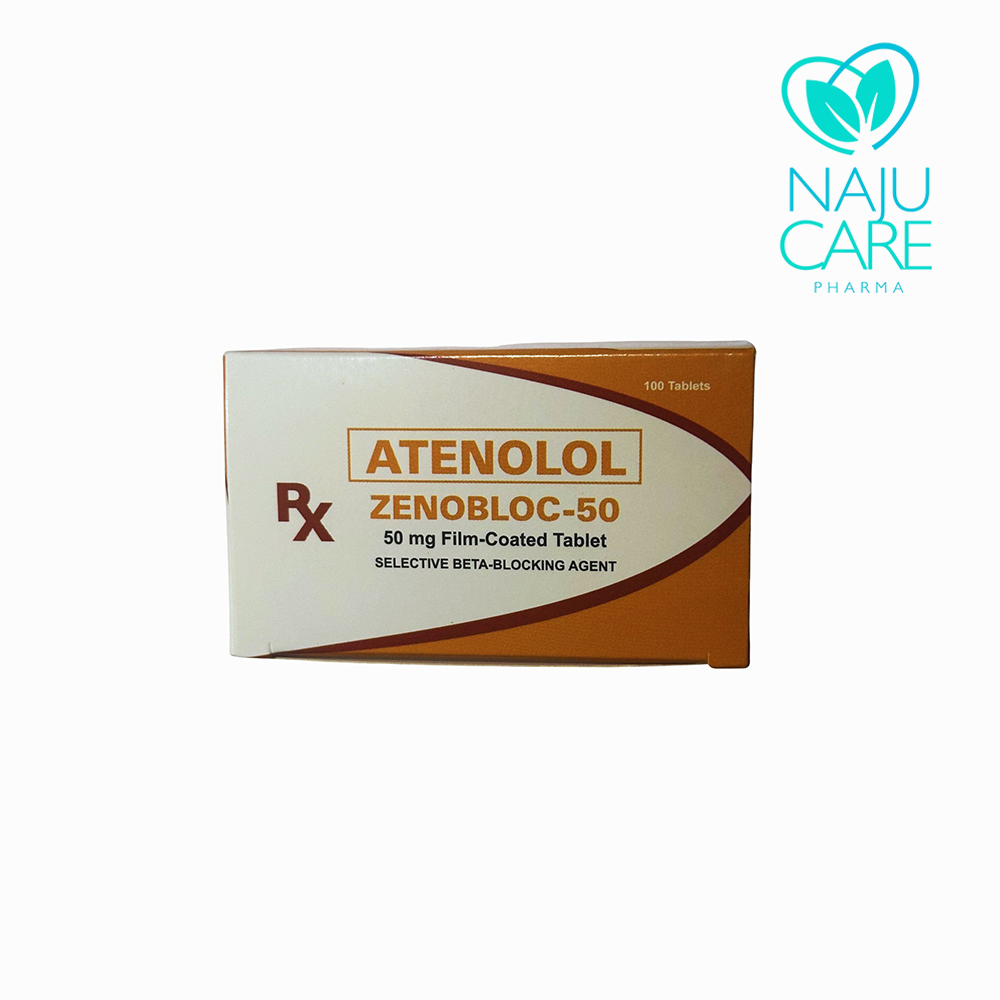 Atenolol Zenobloc 50mg Film Tablet 1 BOX