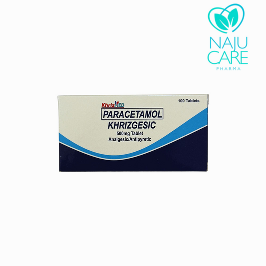 Paracetamol Khrizgesic 500mg Tablet 1 BOX