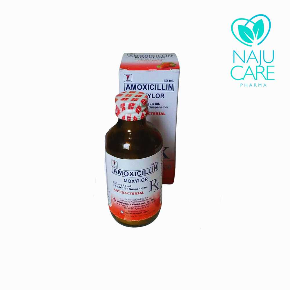 AMOXICILLIN 250mg Suspension 60ml (Moxylor)