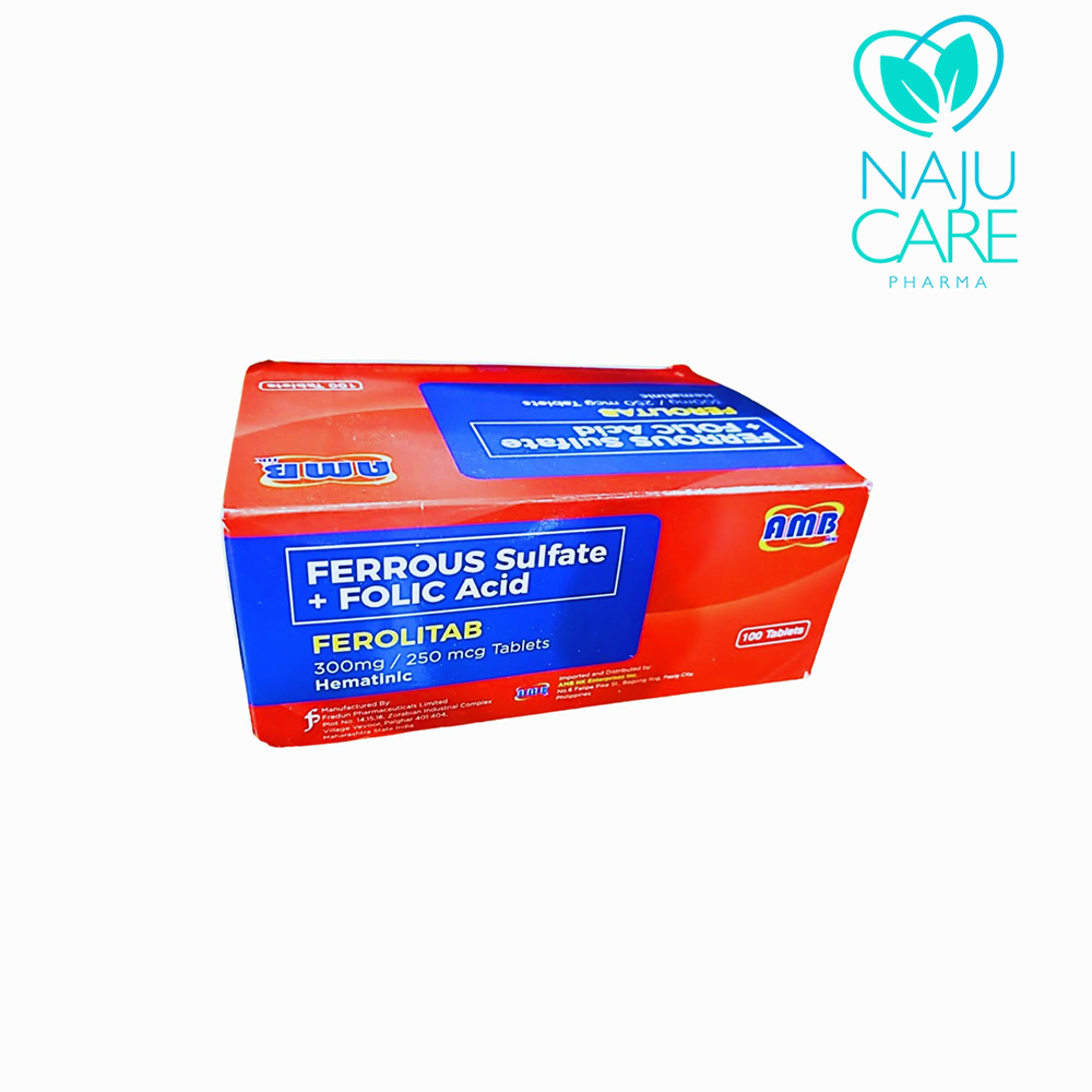 Ferrous Sulfate+Folic FEROLITAB Tablet 1 BOX
