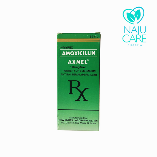 Amoxicillin AXMEL 125mg Suspension 1 BOX