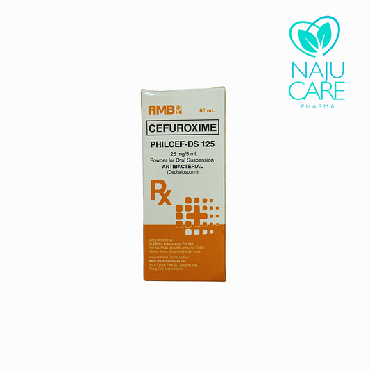 Cefuroxime Philcef-DS 125mg/5ml Suspension 1 BOX