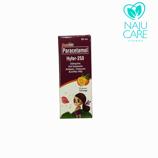 Paracetamol Hyfer-250 250mg Suspension 1 BOX