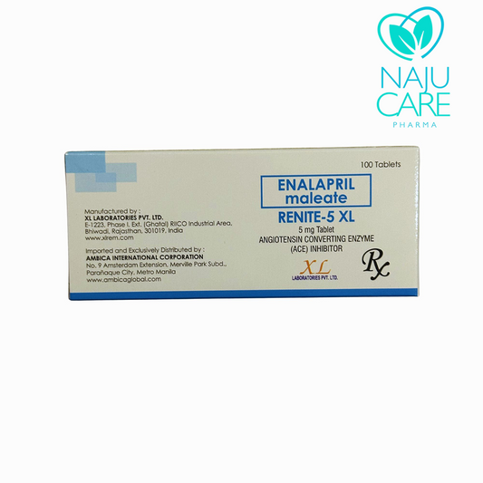 Enalapril Maleate Renite-XL 5mg Tablet 1 BOX