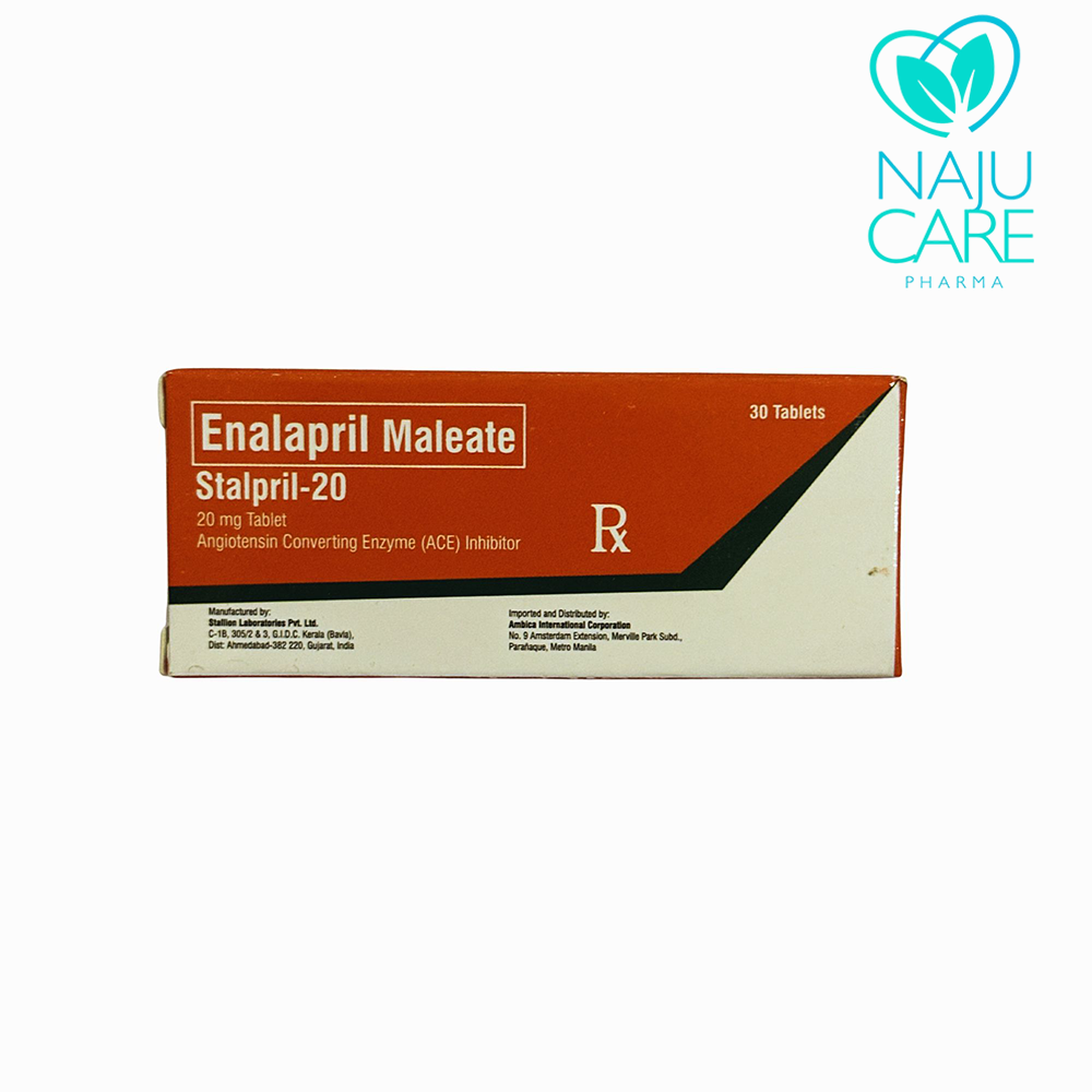 Enalapril Maleate Stalpril-20 20mg Tablet 1 BOX