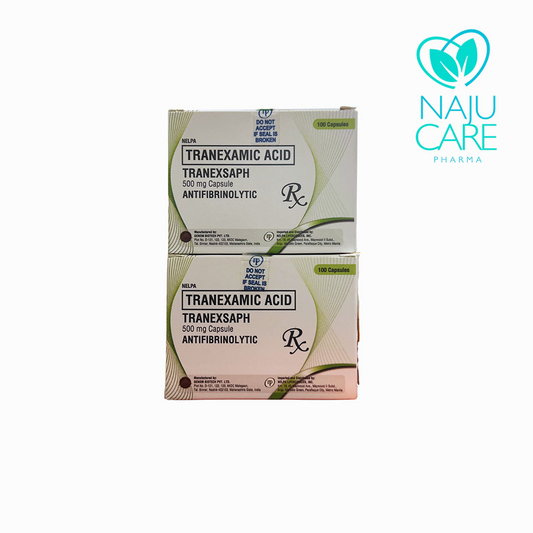 Tranexamic Acid TRANEXSAPH 500mg Capsule 1 BOX