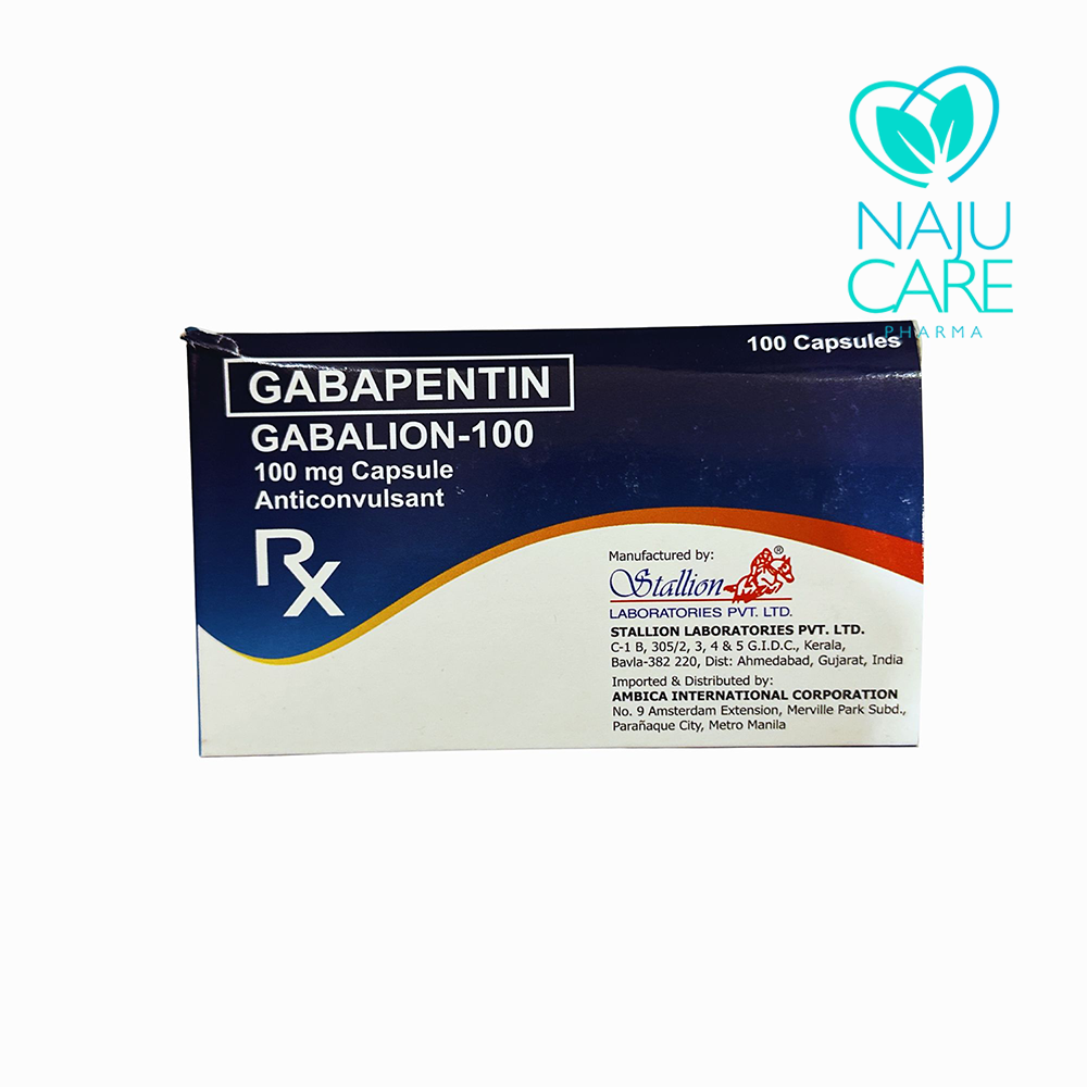 Gabapentin Gabalion 100mg Capsule 1 BOX